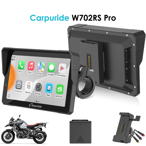 Carpuride 702 RS Pro monté sur moto