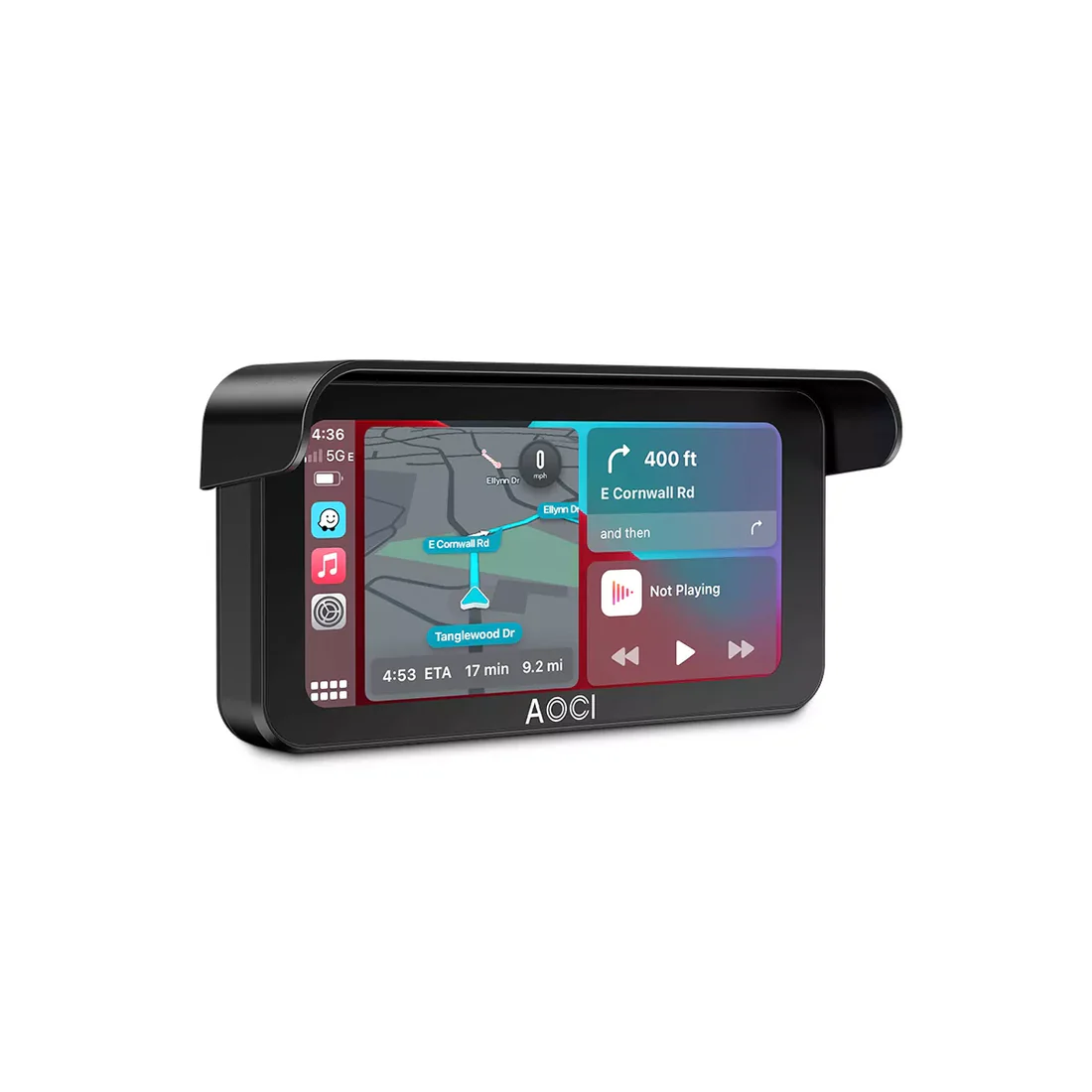 AOOCCI C6 Pro caméra GPS antivol TPMS CarPlay moto