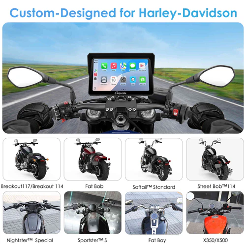 Carpuride W702 Pro mont&eacute; sur Honda NT1100 &mdash; vue guidon